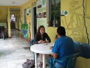 Spanish Lesson at Atitlan Spanish School