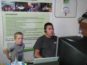 Spanish Lesson Online with Atitlan Spanish School Jardin de America Panajachel